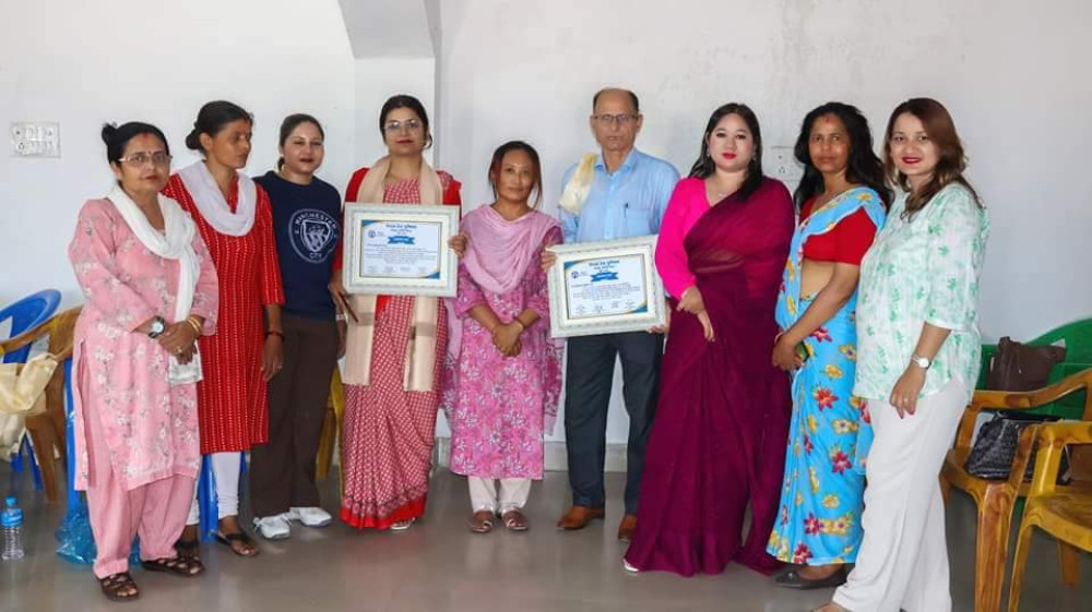 प्रेस युनियनको स्थापना दिवसमा दुई पत्रकार पुरस्कृत