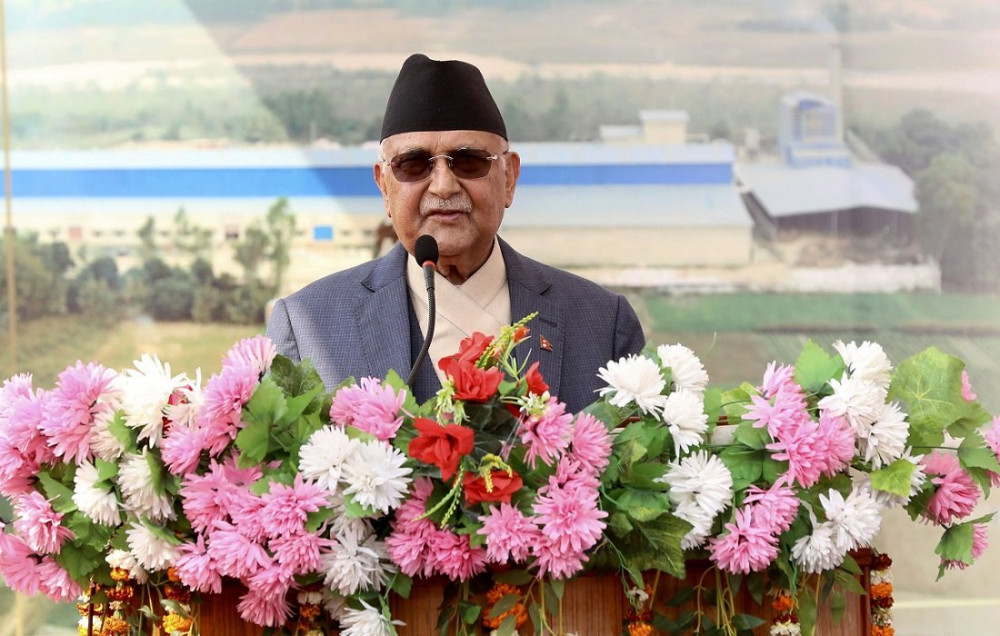 अब अराजकता, बलमिच्याइँ चल्दैन, हामी देश बनाउन आएका हौँ : प्रधानमन्त्री ओली